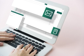 e mail global communications connection social networking concept